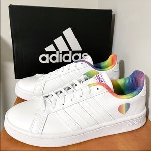 Adidas rainbow heart shoes Clearance
